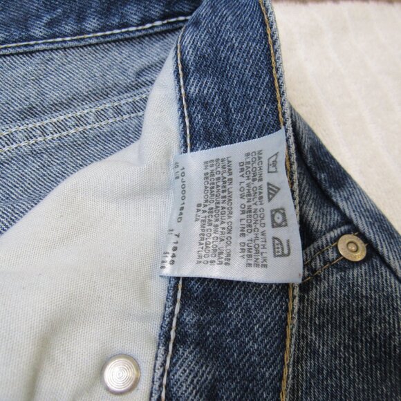 Wrangler Jeans Men Size 38 X 30 Blue Authentic Western  Denim Comfort 9760/DR Go - Picture 8 of 13